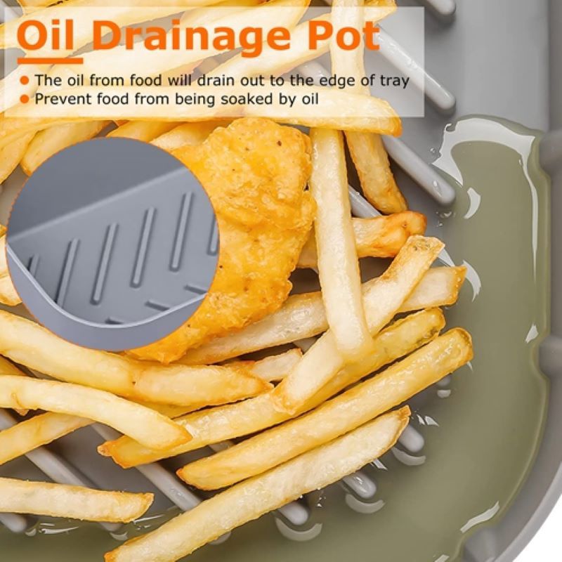 Air Fryer Accessories Reusable Air Fryer Silicone Liners