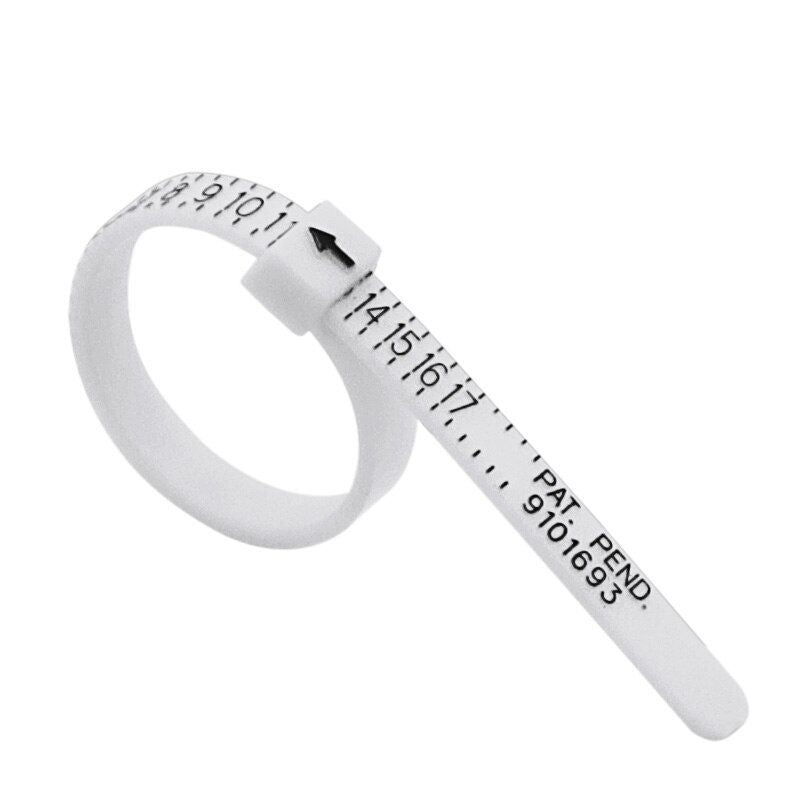 5pcs Ring Size Ruler Ring Measurement Tool Hand Ring Ring Size Measurement Ring Gauge Finger Gauge Real Tester