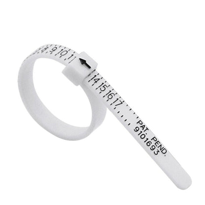 5pcs Ring Size Ruler Ring Measurement Tool Hand Ring Ring Size Measurement Ring Gauge Finger Gauge Real Tester