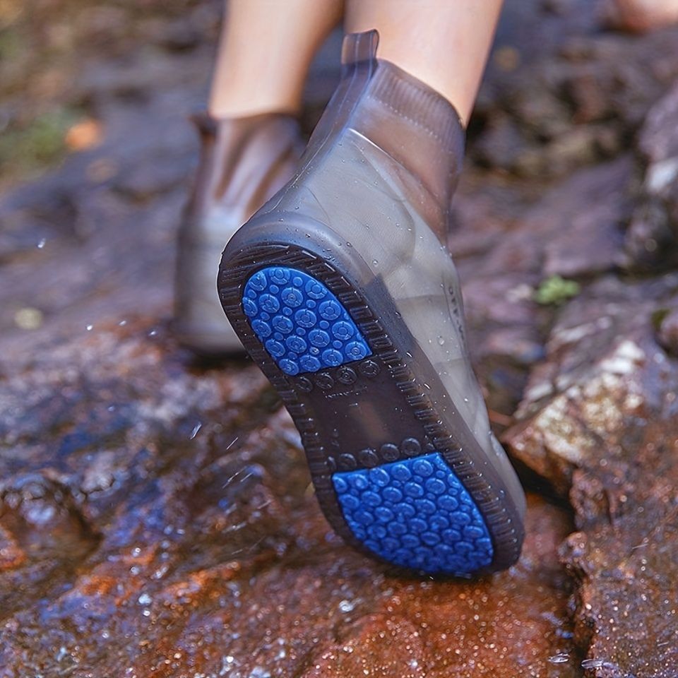 Waterproof Silicone Rain Shoes - Non-Slip, Wear-Resistant, and Perfect for All Ages
