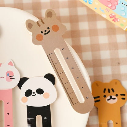 30pcs Cartoon Cute Ruler Bookmarks