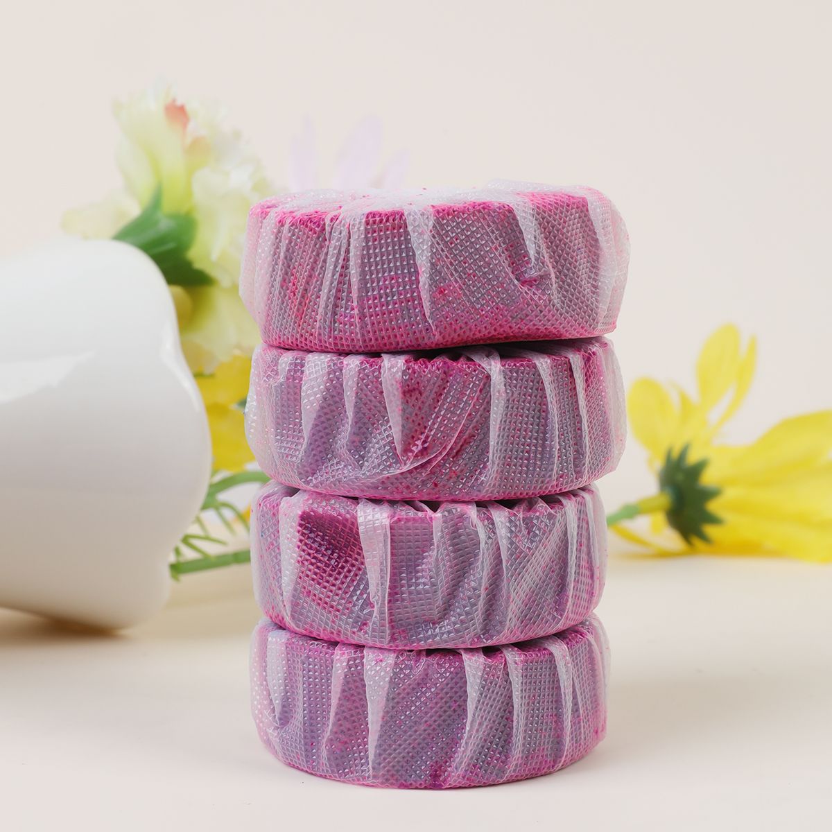 6/24 12/48 Packs Toilet Bowl Cleaner,Toilet Cleaner With Deodorizing Fragrance,Multi-Function Automatic Toilet Cleaner,Toilet Deodorant,Yellow stain And Odor Removal, Deep Cleaning Toilet Tablets