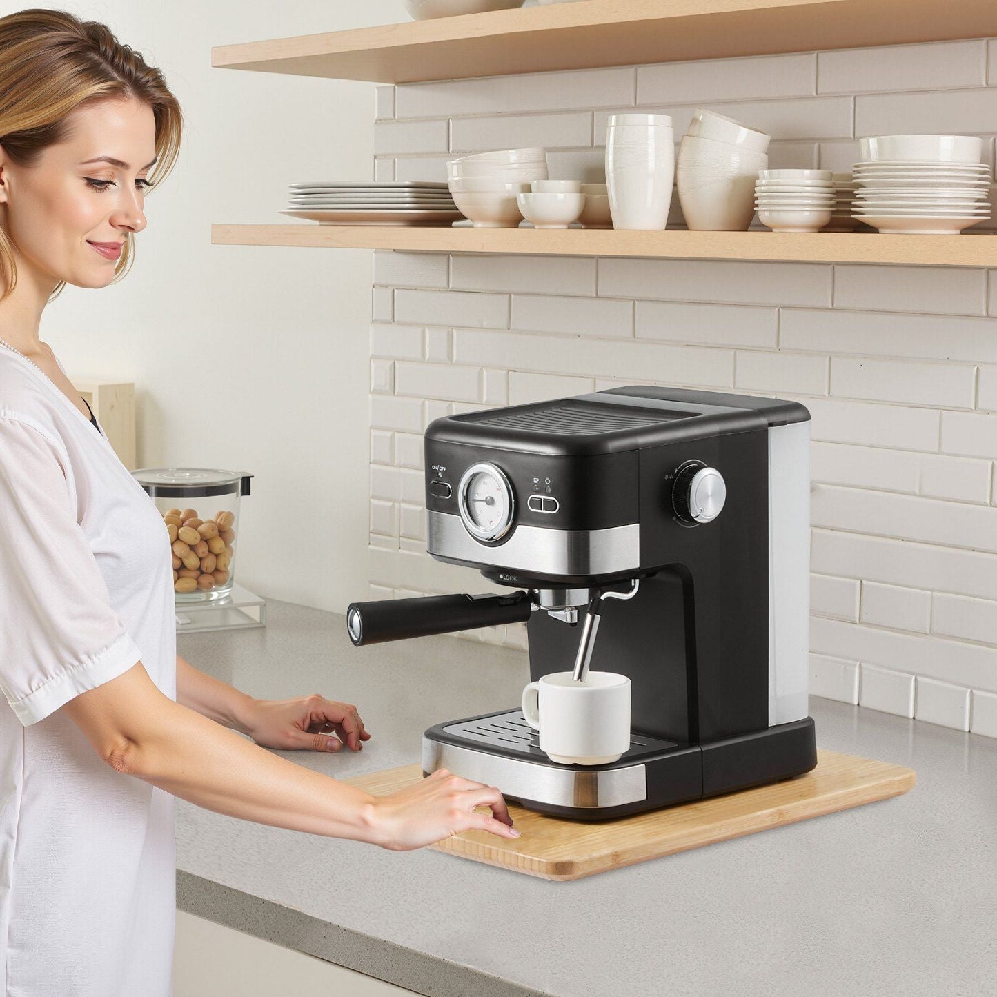 VEVOR Appliance Slider 16 x 12 in Sliding Tray for Kitchen Countertop