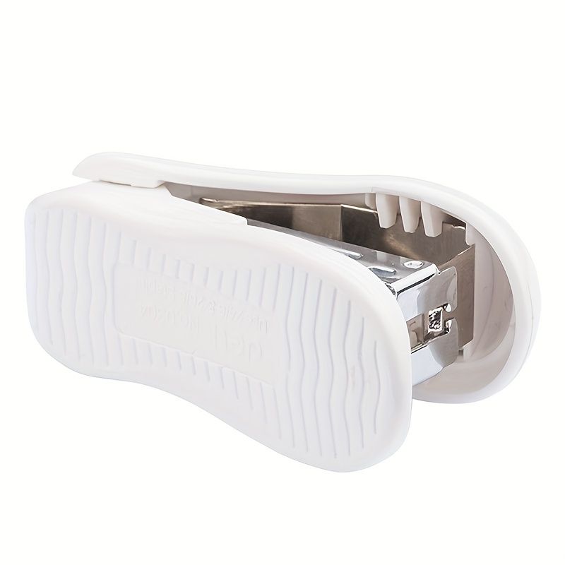 1 Piece Deli Compact Light Blue Stapler For 40 Staples And 12 Sheets Of Paper For Office, School, Booklet Or Book Binding