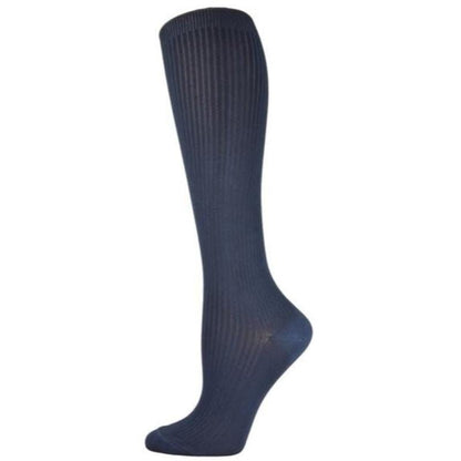 Girl's Uniform Knee Highs, Ladies Knee-High Bamboo Ribbed Legwear