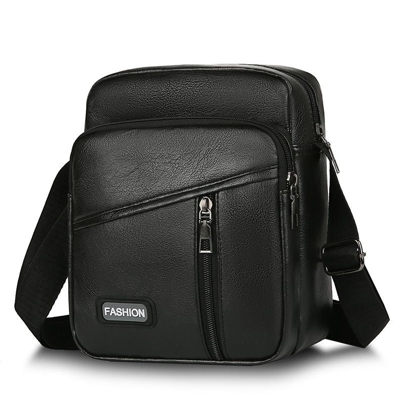 Men's Vintage PU Leather Shoulder Bag