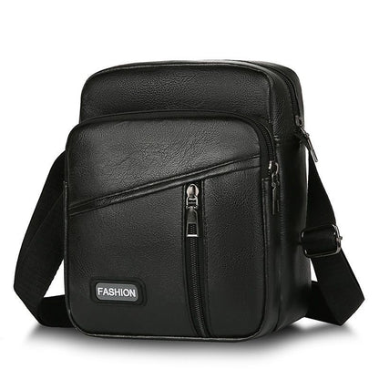 Men's Vintage PU Leather Shoulder Bag