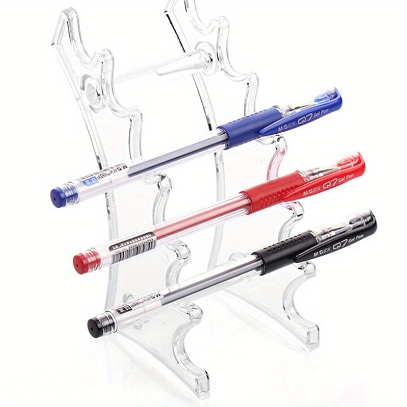 Pencil Pen Makeup Brush Eyebrow Acrylic Display Rack Organizer Holder