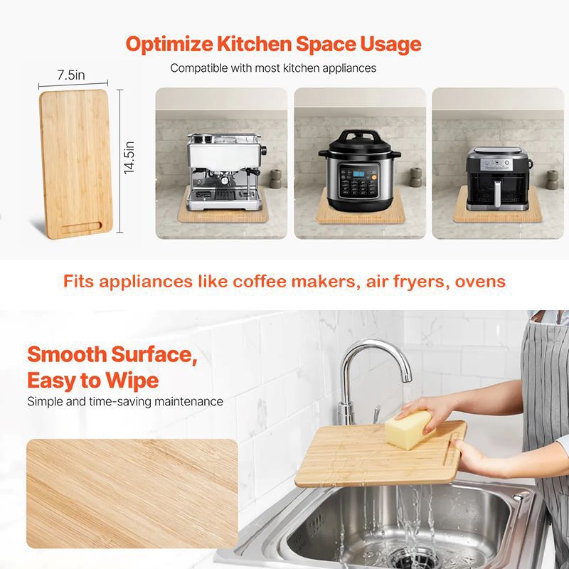 Household Appliance Slider Sliding Tray for Kitchen Countertop