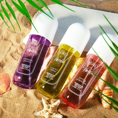 [SOLO EN IBIZA Mist] 4pcs Set SOLO EN IBIZA6.1fl.oz Long-Lasting Hair & Body Fragrance Misfor Women Perfect for Dating, Parties and GiftGiving