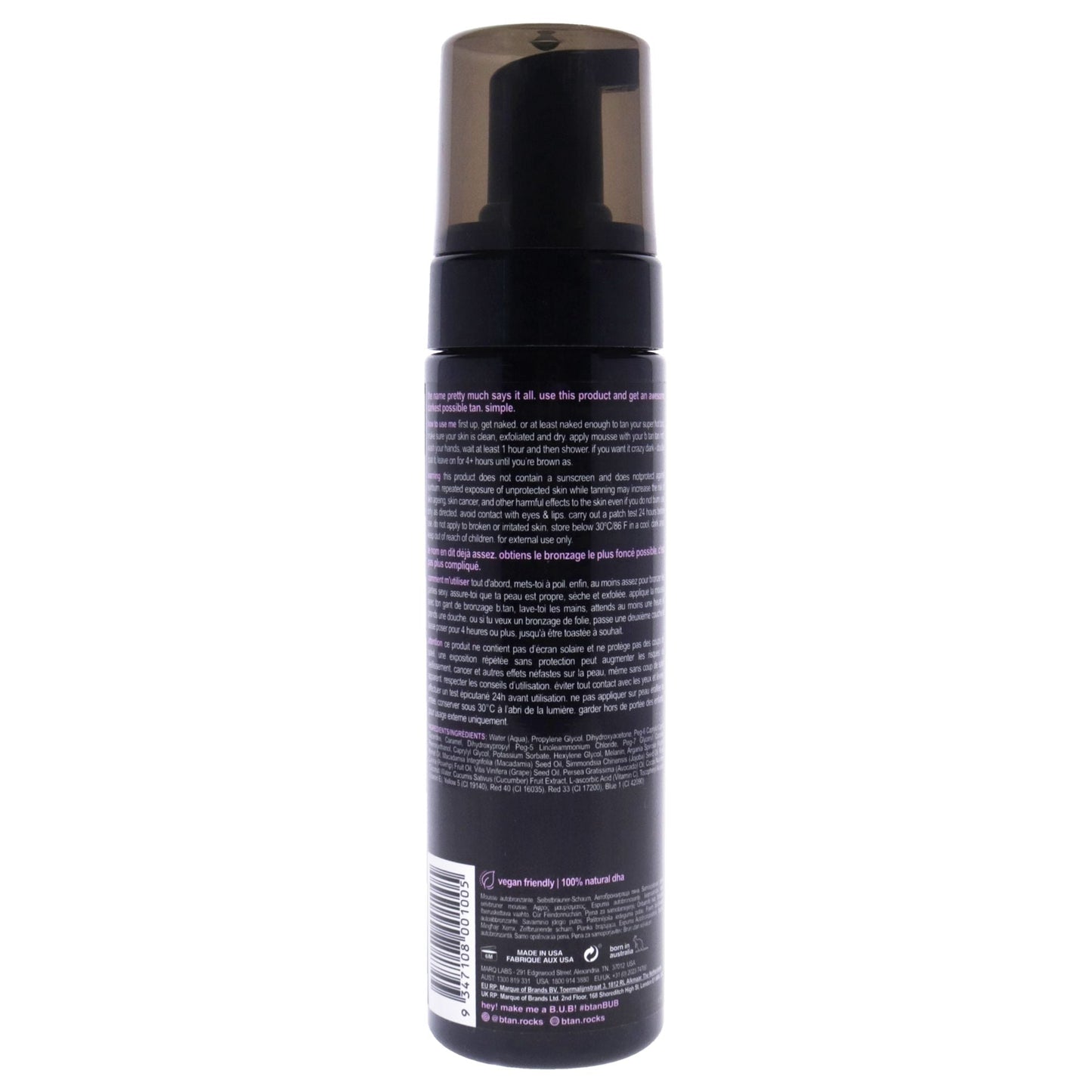 I Want The Darkest Tan Possible Self Tan Mousse