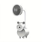 Cute Cartoon USB Fans With Pen Holder Pencil Sharpener; Rechargeable Fan For Children Business Gift