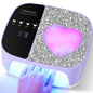 LimeGirl Cordless Nail Dryer for Gel Polish, UV LED Nail Lamp with Fast Curing UV Light & 4 Timer Settings, Portable Rechargeable Gel Lamp Nail Art Tool for Manicure Pedicure at Home & Salon