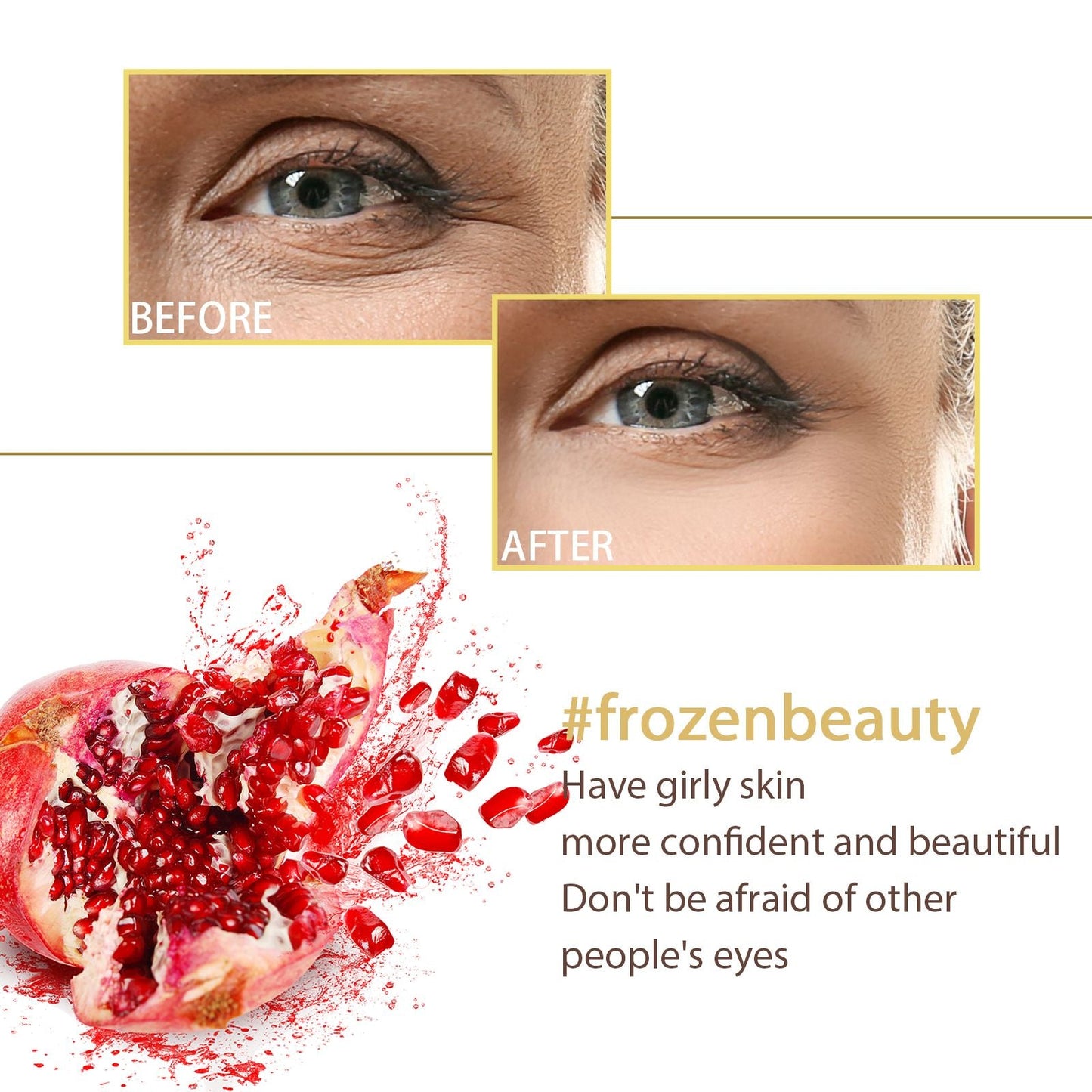 EELHOE Golden Age Essence Lightening Fine Lines, Firming Skin, Hydrating And Moisturizing Face Essence