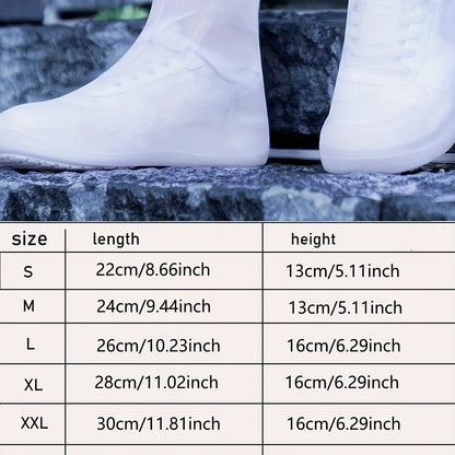 Waterproof Silicone Rain Shoes - Non-Slip, Wear-Resistant, and Perfect for All Ages