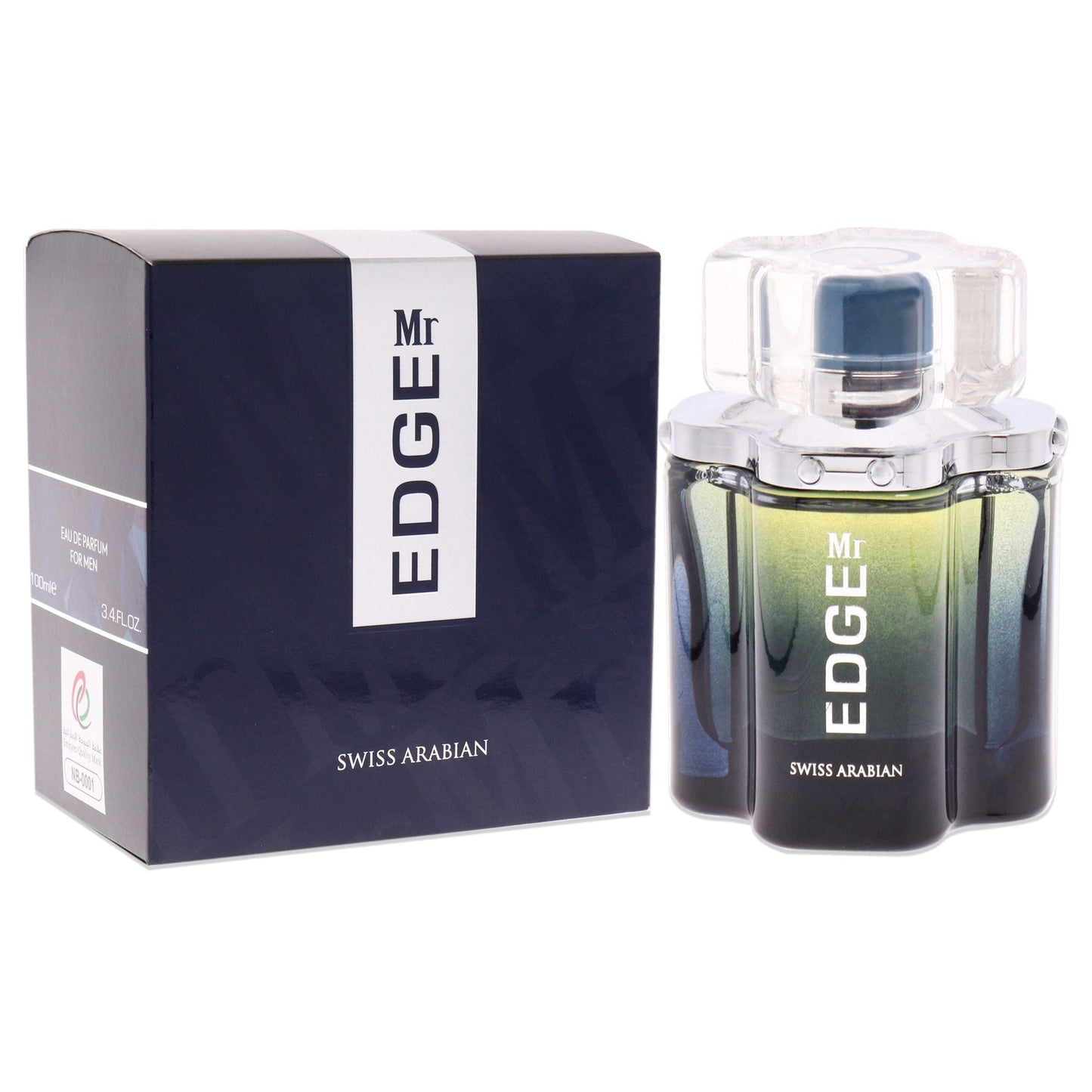 Mr EDGE by Swiss Arabian for Men - 3.4 oz EDP Spray