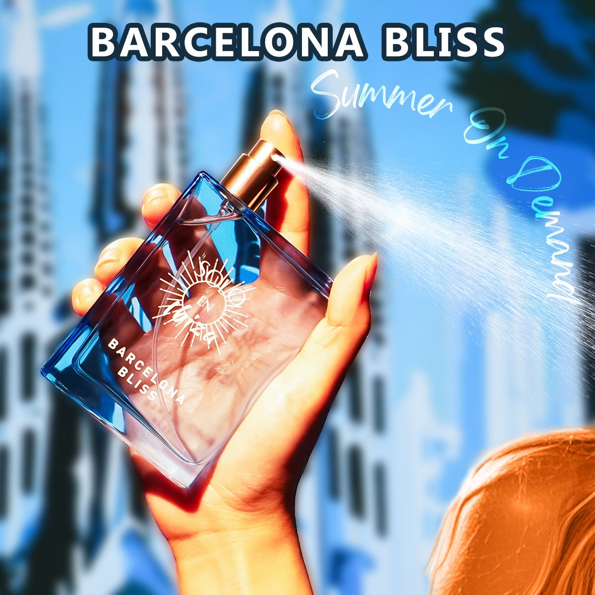 ILong-Lasting Perfume]Long-Lasting Women'sEau De Parfum Spray, SOLO EN, 3.4 F.0z|VanillaAnd Jasmine, Perfect for Dating, Parties And GiftGiving