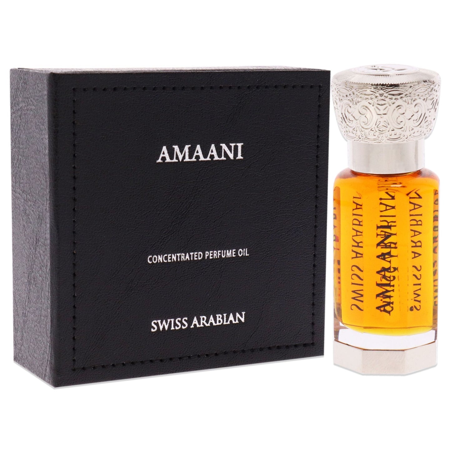 Amaani by Swiss Arabian for Unisex - 0.4 oz Parfum Oil Rollerball
