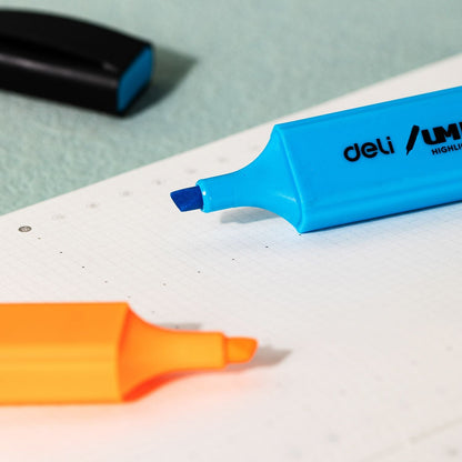 Deli Highlighters Pastel Markers,Chisel Tip 4/6 Colors Pens,Journaling Students,Adults In Office,School