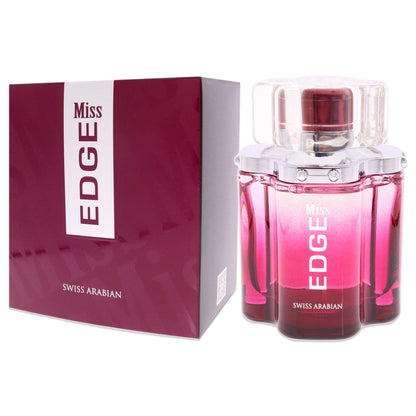 Miss EDGE by Swiss Arabian for Women - 3.4 oz EDP Spray