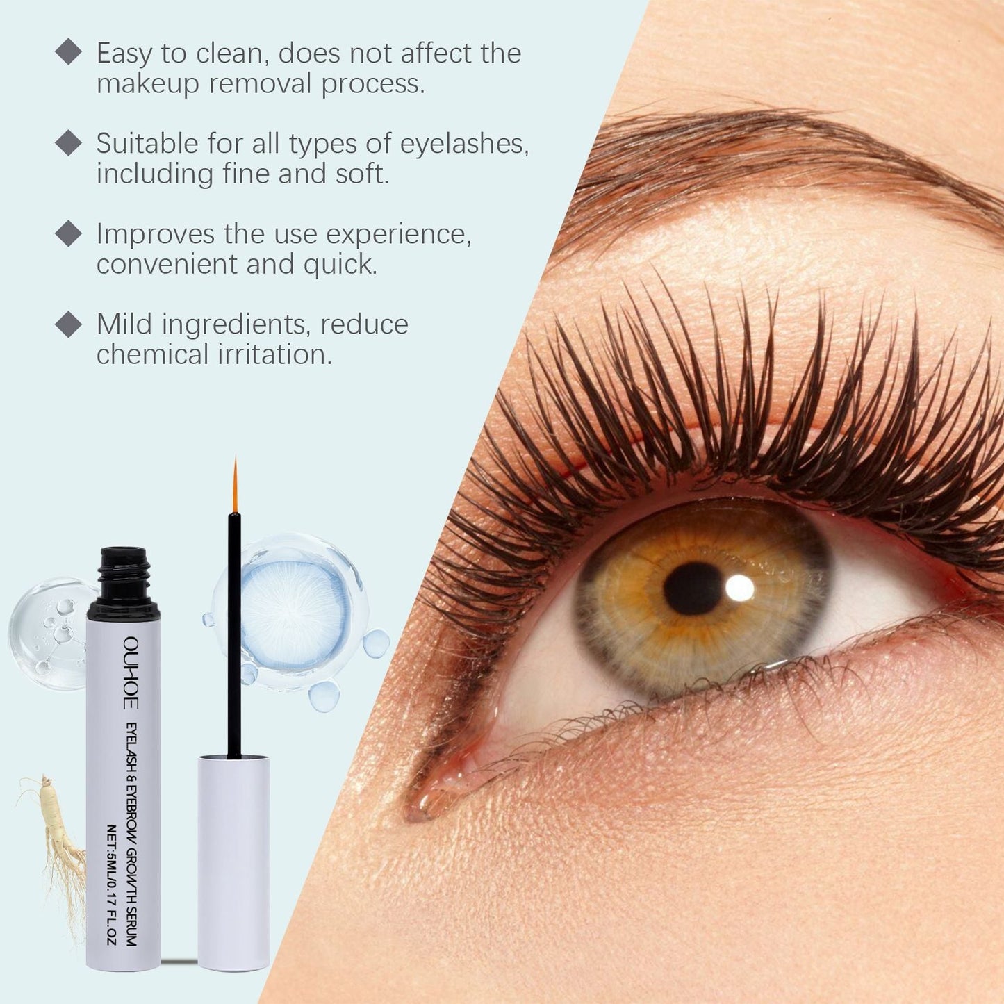 OUHOE Maa Gently Moisturizes And Nourishes To Create Natural And Brightening Maa For Both Eyes
