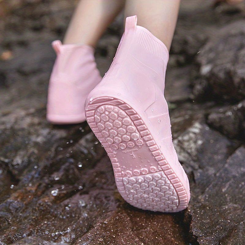 Waterproof Silicone Rain Shoes - Non-Slip, Wear-Resistant, and Perfect for All Ages