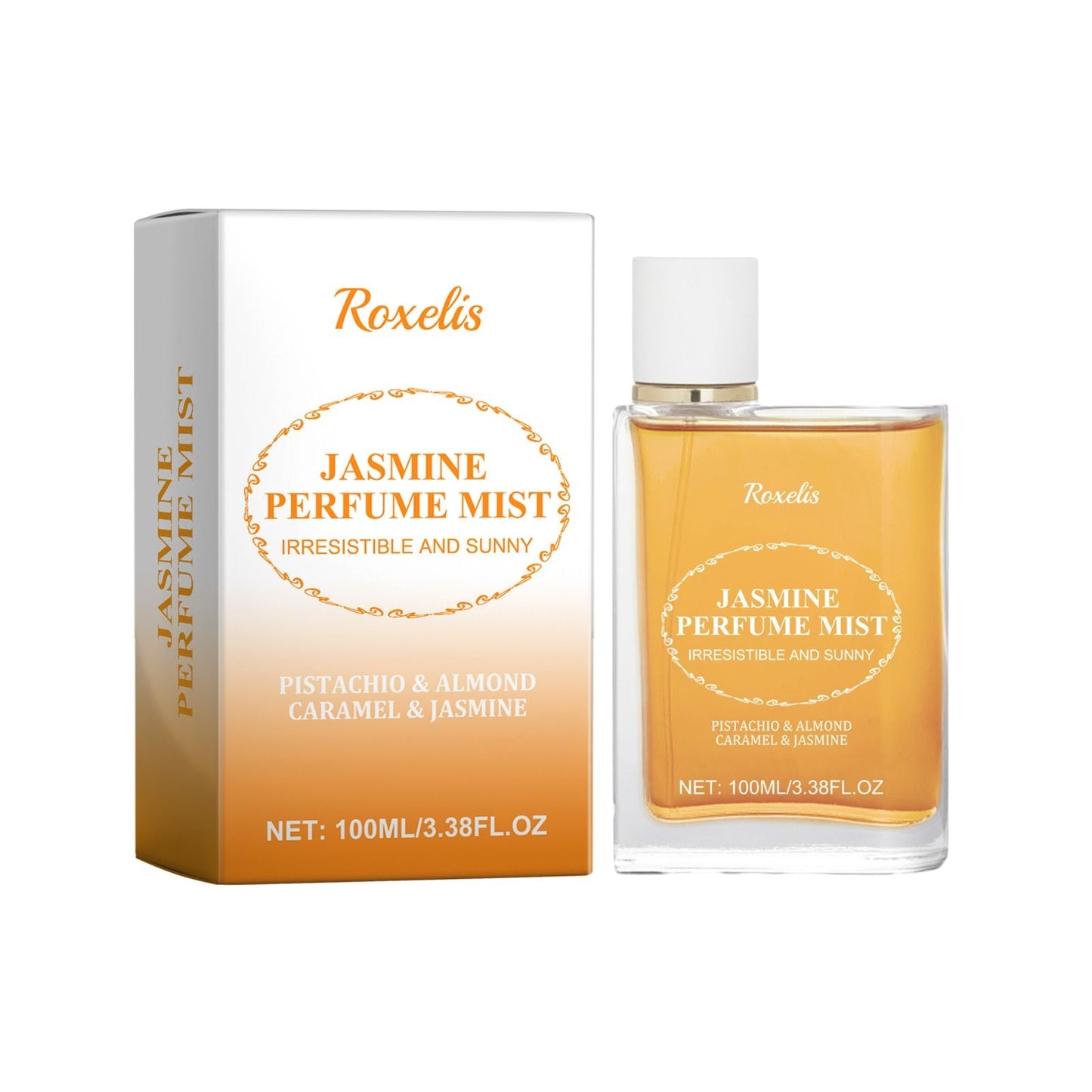 Roxelis Light Brazilian Perfume For Women Fresh And Natural Lasting Scent Jasmine Wood Scented Fragrance
