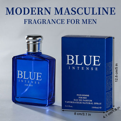 [Long-Lasting Men's Perfume] Long-Lasting3.4F|Oz Men's Eau De Toilette Spray-CucumberMuskmelon,Tangerine Flavor Perfume-Perfectfor Dating, Daily Life, Parties, Gift Giving,Valentine's Day and Other