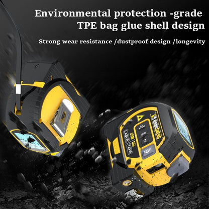 3 In 1 Laser Rangefinder LCD Display Distance Meter Infrared High-precision Intelligent Electronic Ruler Area Volumes Surveying