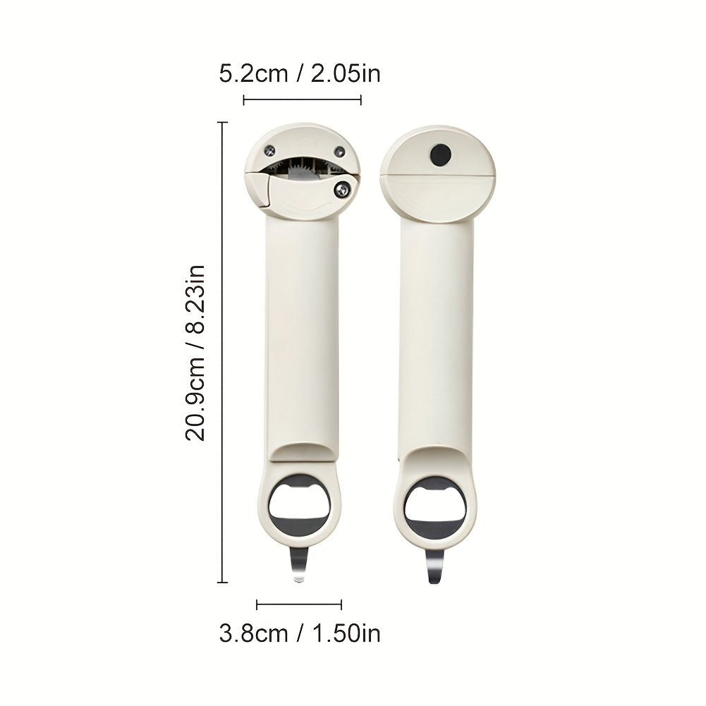 1pc, Jar Opener, Adjustable Bottle Opener For Weak Hands, Non-Slip Can Opener, Fridge Magnet For Senior Arthritis Fits 0.98-3.74inch Lids, Kitchen Accessaris, Back To School Supplies