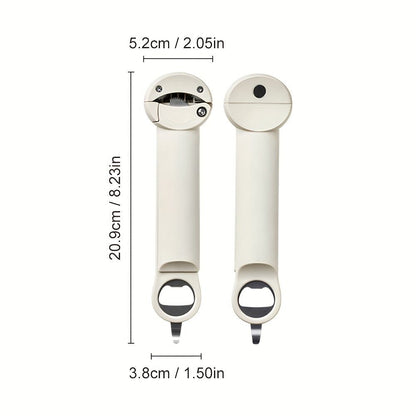 1pc, Jar Opener, Adjustable Bottle Opener For Weak Hands, Non-Slip Can Opener, Fridge Magnet For Senior Arthritis Fits 0.98-3.74inch Lids, Kitchen Accessaris, Back To School Supplies