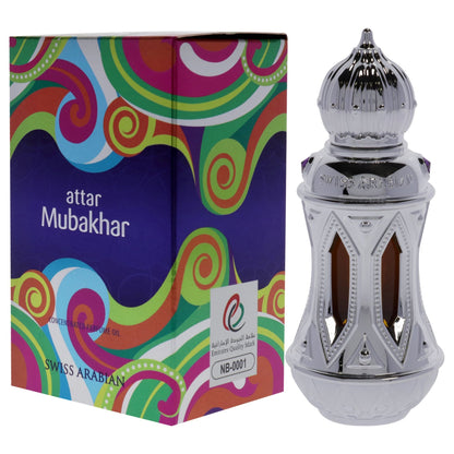 Attar Mubakhar by Swiss Arabian for Unisex - 0.67 oz Parfum Oil