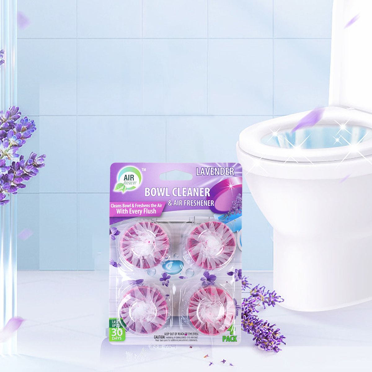 6/24 12/48 Packs Toilet Bowl Cleaner,Toilet Cleaner With Deodorizing Fragrance,Multi-Function Automatic Toilet Cleaner,Toilet Deodorant,Yellow stain And Odor Removal, Deep Cleaning Toilet Tablets