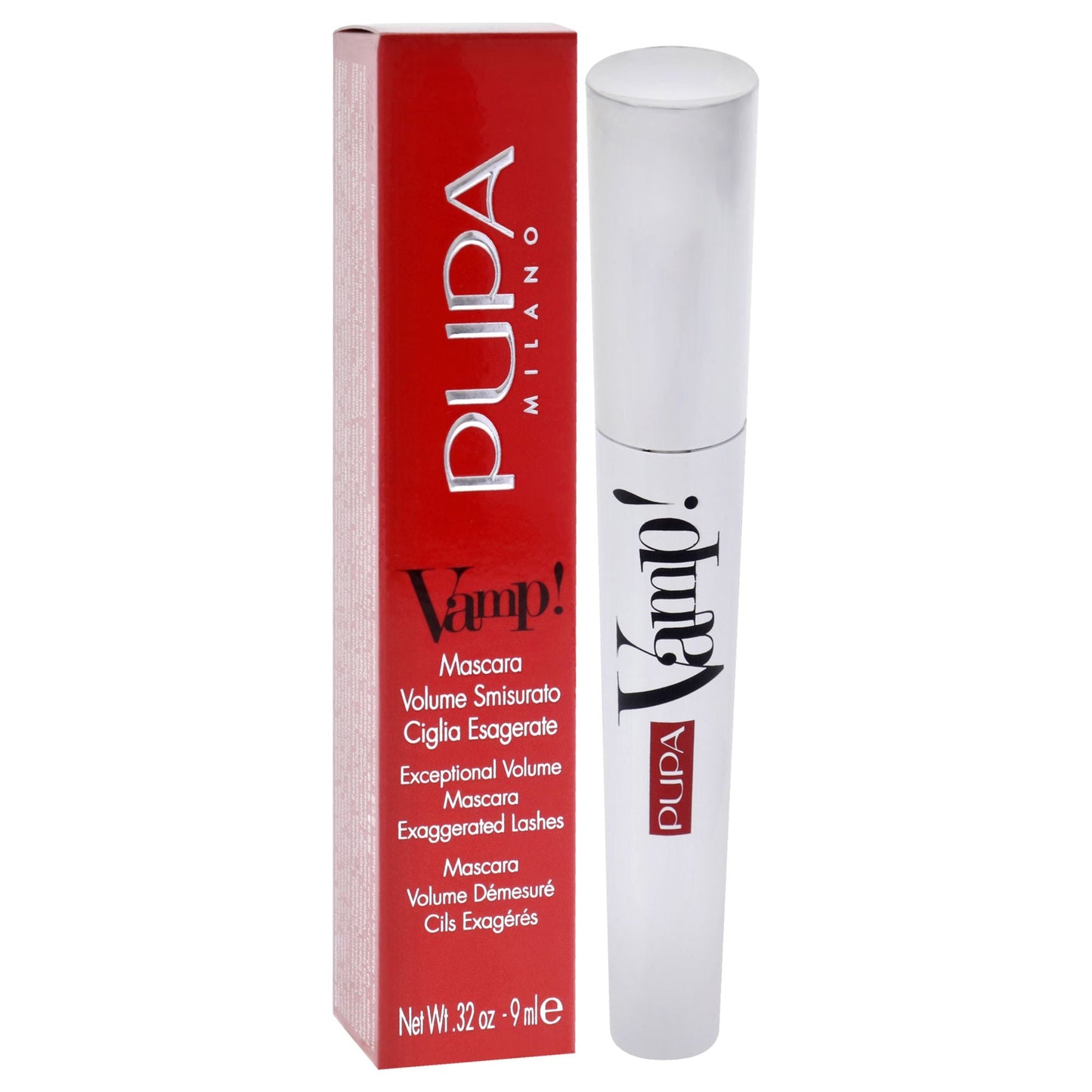Vamp! Mascara - 200 Chocolate Brown by Pupa Milano for Women - 0.32 oz Mascara