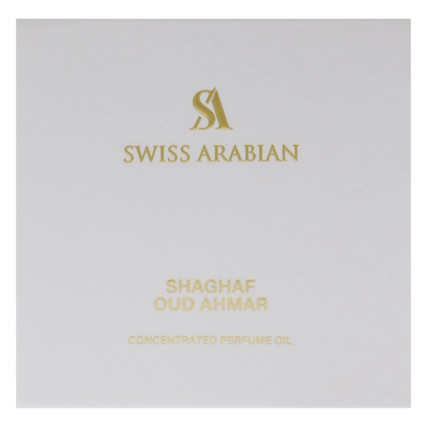 Shaghaf Oud Ahmar by Swiss Arabian for Men - 0.4 oz Parfum Oil