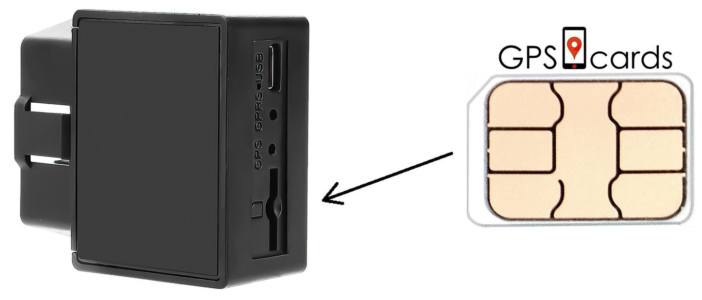 GSM SIM Cards for GPS Tracker 2G 3G 4G 5G LTE ( Use AT&T Network )