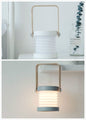 Foldable Touch Dimmable Reading LED Night Light Portable Lantern Lamp USB Rechargeable For Home Decor
