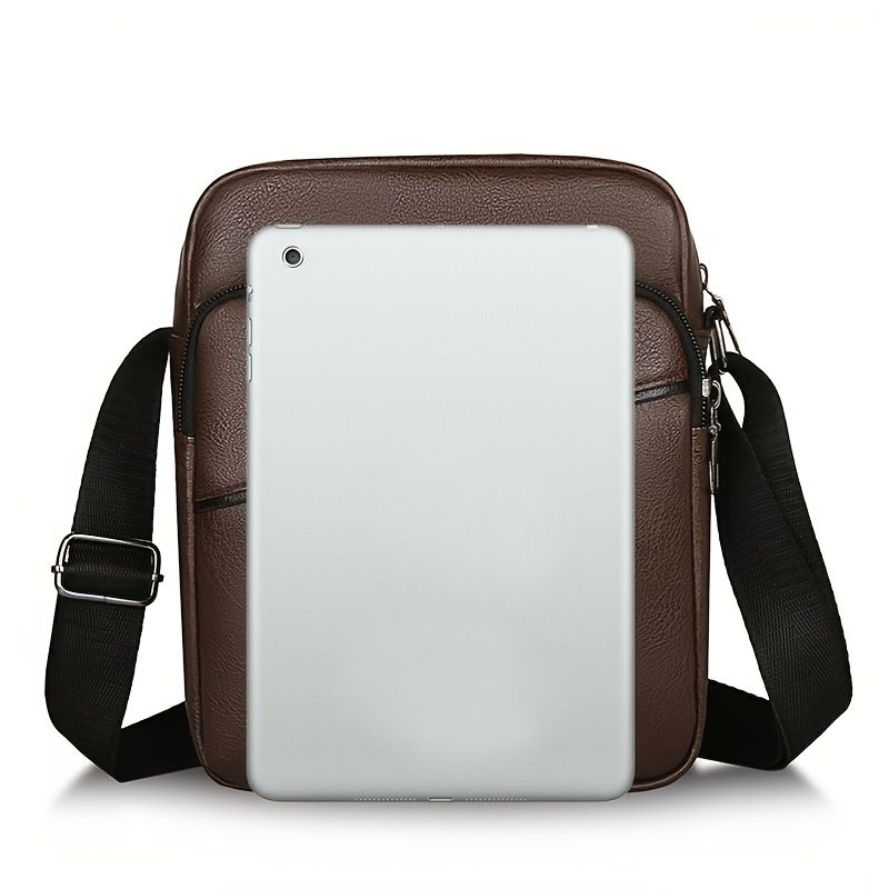 Men's Vintage PU Leather Shoulder Bag