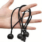 20pcs 6 Inch Bungee Cords, Bungee Balls, Bungee Cords With Balls, Elastic String Ties For Camping, Tents, Tarp, Canopy Shelter, Wall Pipe, Holding Wire And UV Resistant