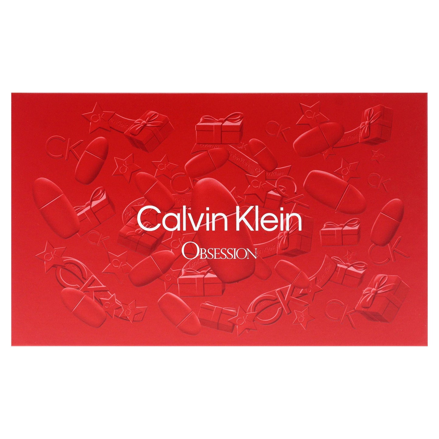 Obsession by Calvin Klein for Women - 4 Pc Gift Set 3.3oz EDP Spray, 0.5oz EDP Spray, 3.4oz Shower Gel, 6.7oz Body Lotion