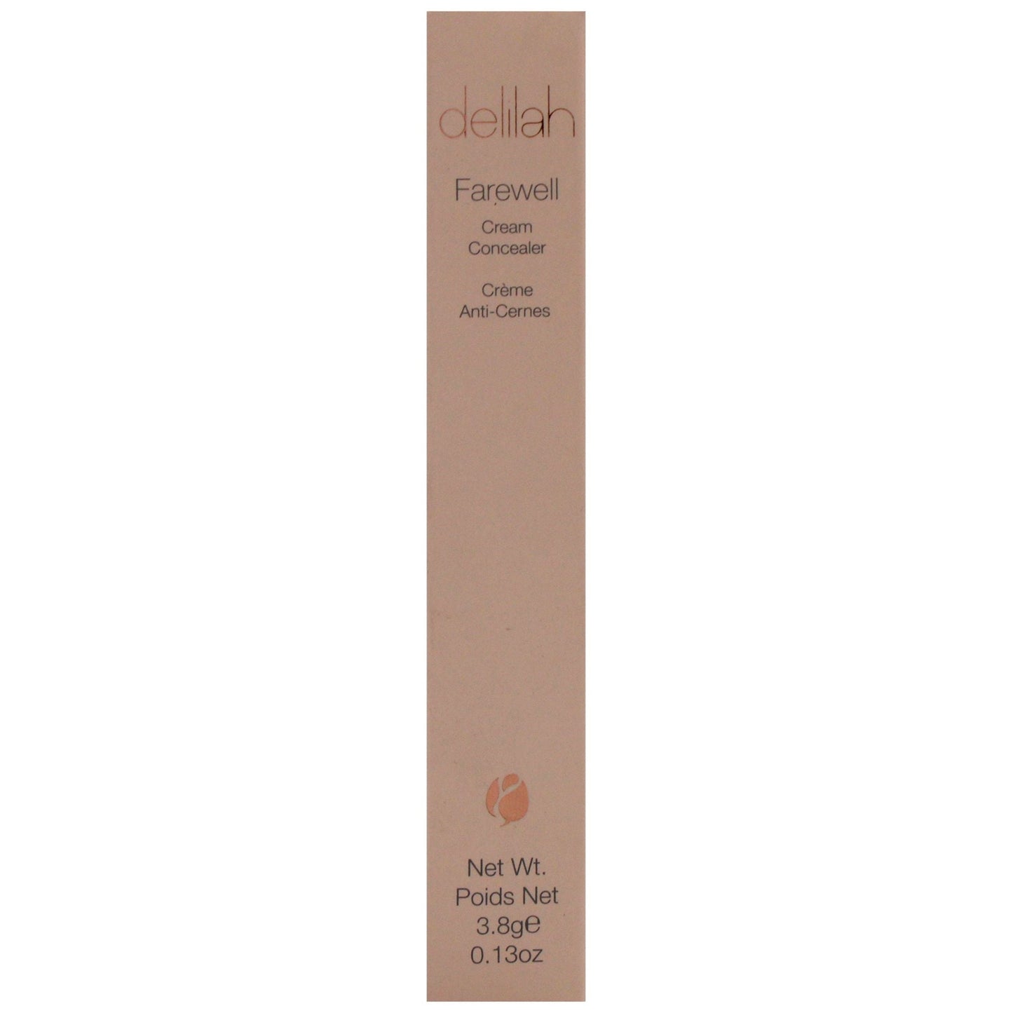 Farewell Cream Concealer - Almond by Delilah for Women - 0.13 oz Concealer