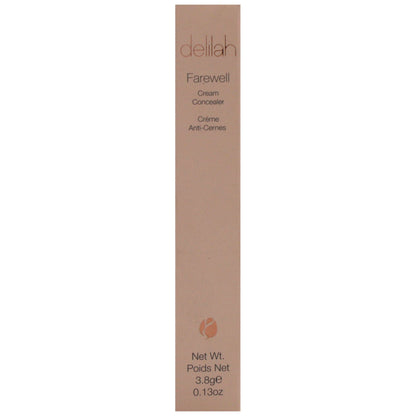 Farewell Cream Concealer - Almond by Delilah for Women - 0.13 oz Concealer