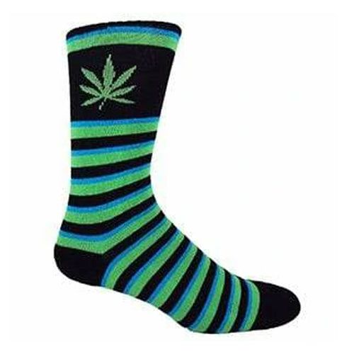 Hazy Weed Crew Socks