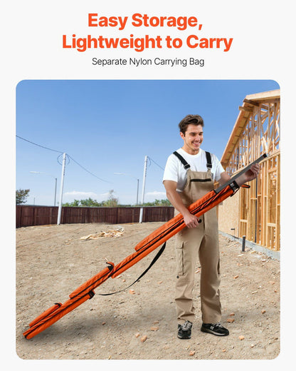 VEVOR 6-Piece Torpedo Level, 78/48/32/24/16/10 Inch Box Levels Set, Bubble Vials Ruler for 45/90/180 Degree, Shock-Proof Aluminum Alloy Magnetic Leveler Tool, SAE/Metric Scale