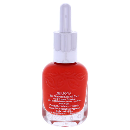 Bio-Sourced Chip Free Nail Lacquer - Red Hot Summa
