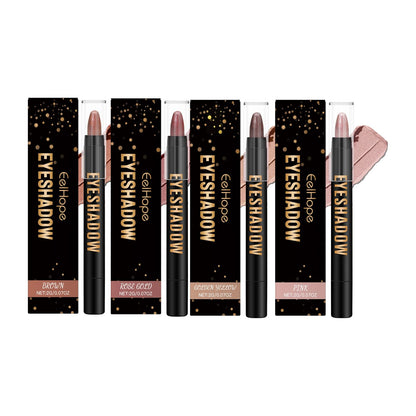 Eelhope Eyeshadow Stick Series Matte Cream Holding Makeup Color, Easy To Use Eyeshadow Stick