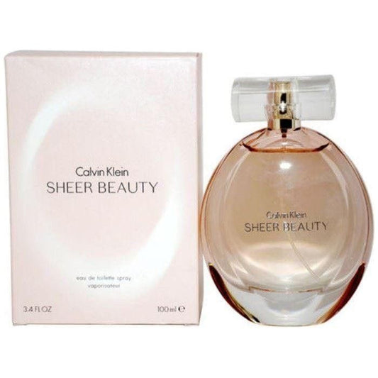 CK SHEER BEAUTY Calvin Klein Women EDT 3.4 oz