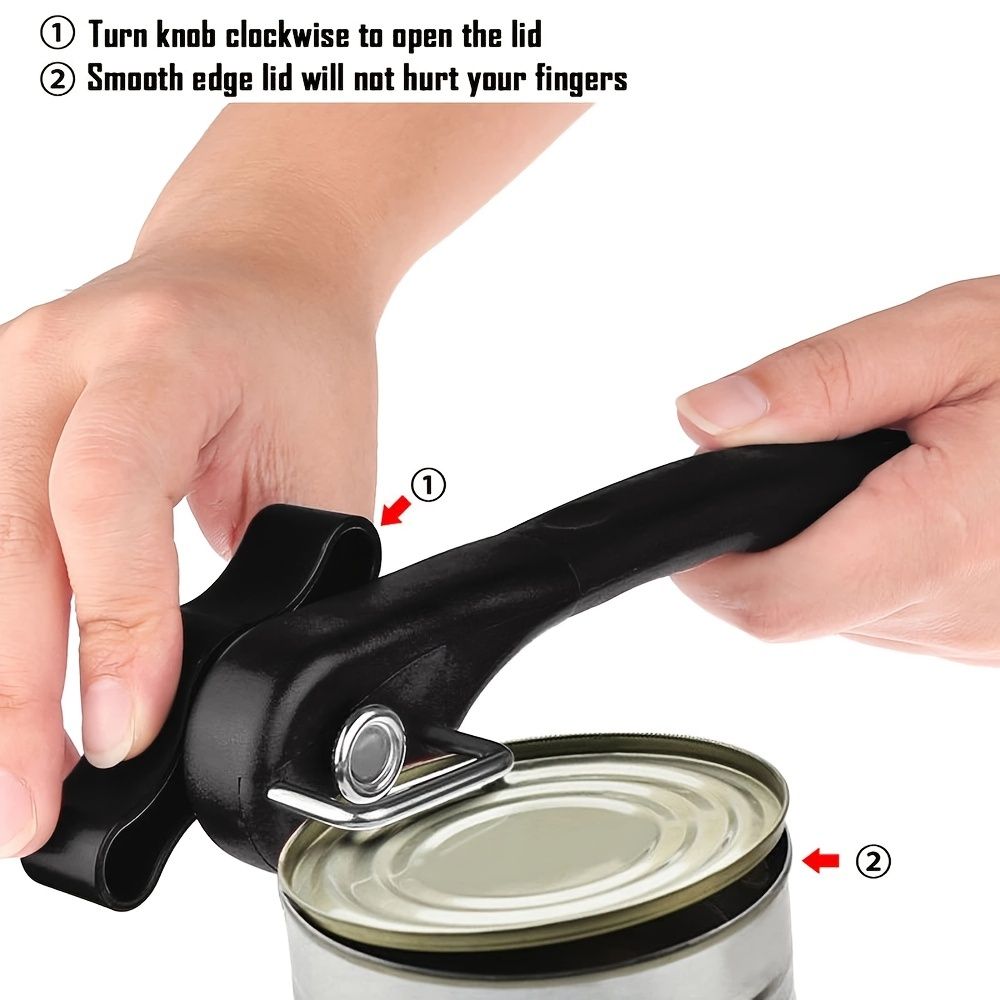 1pc Easy-to-Use Multifunctional Can Opener - Opens Cans, Bottles, and More with Simple Manual Action