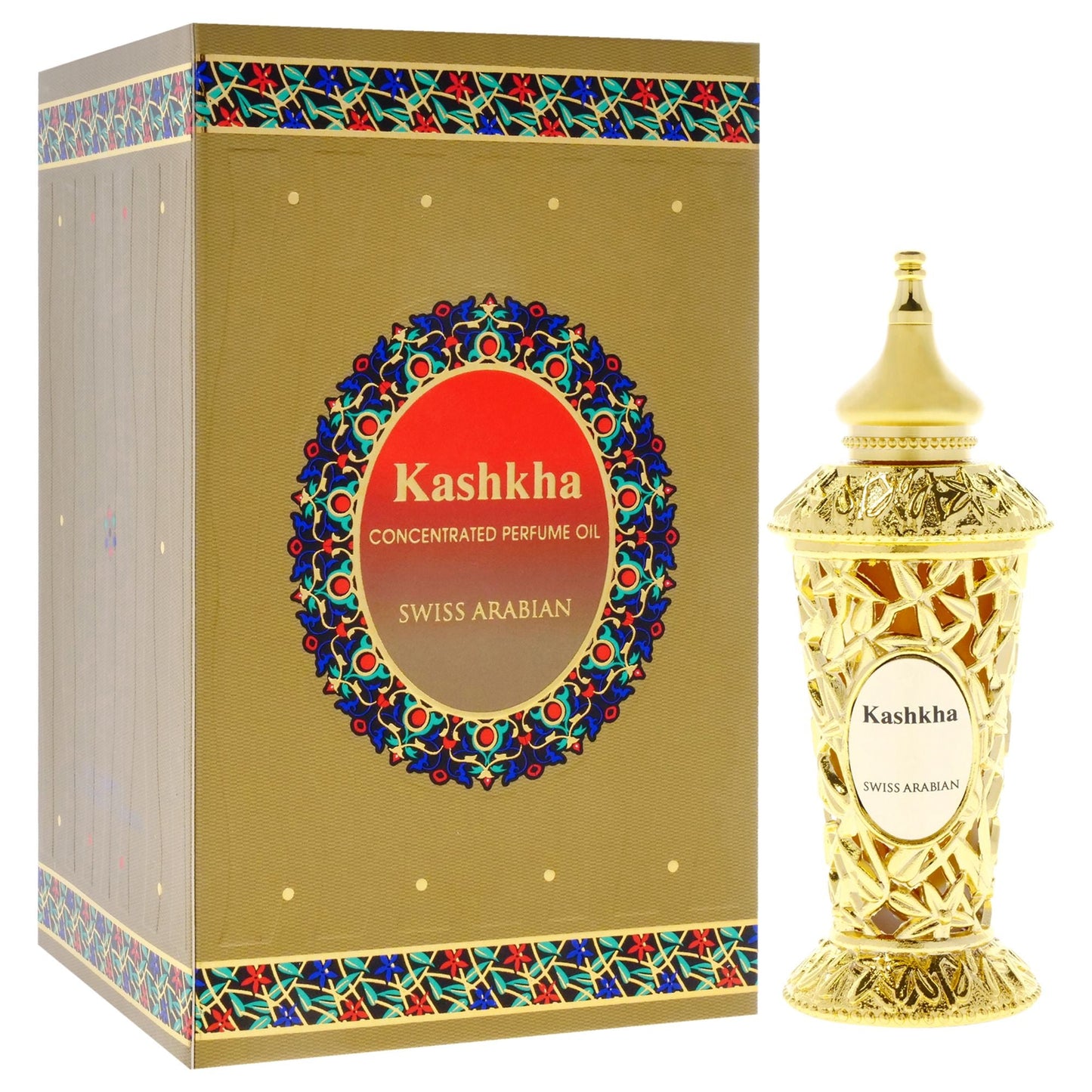 Kashkha by Swiss Arabian for Unisex - 0.6 oz Parfum Oil