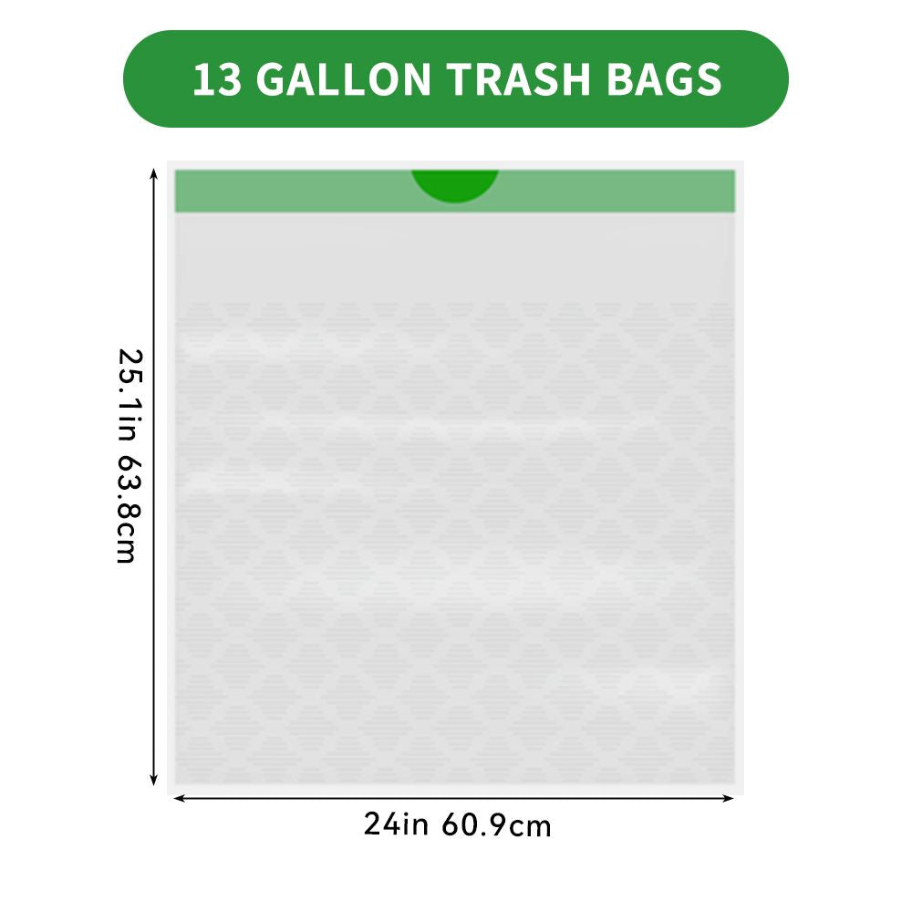 Scotts 200 Bags 13 Gallon Boxed Disposable Non Tear Puncture Tear Resistant Trash Bags, deodorization technology Kitchen Drawstring Garbage Bags, Fresh Clean Scent With Lemon Scent,